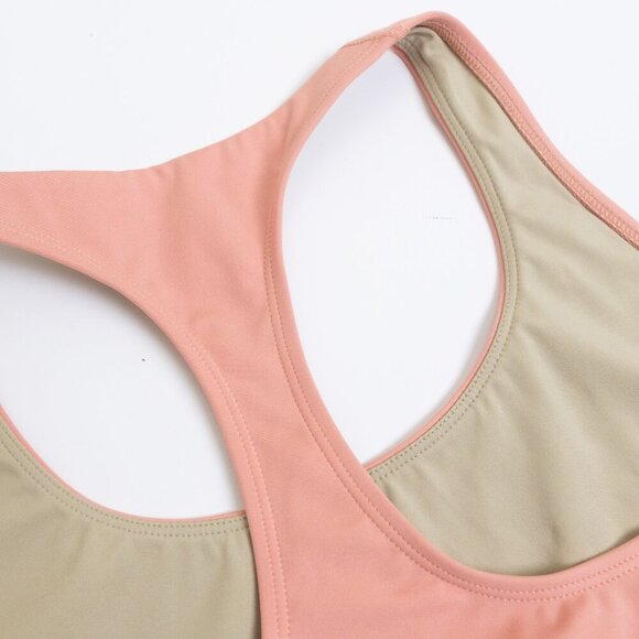 P.E Nation Sports Bra Fitness Active Colourful Box Out  Peach Bloom Small - Picture 8 of 14